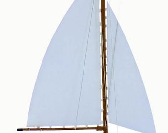N Scale Boat Sailboat Model SLOOP KIT