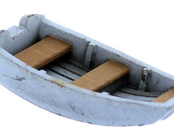 HO Scale Boat DINGHY Boat 2 Pack Painted