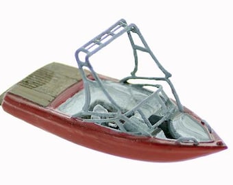 HO Scale Boat Runabout Sport SKI Boat assembled unpainted model