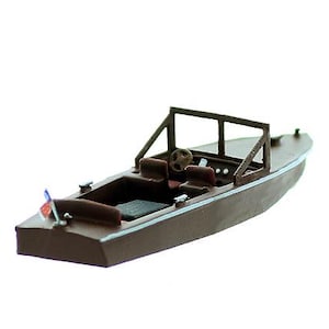 HO Scale Boat RUNABOUT Kit Pleasure Craft #1