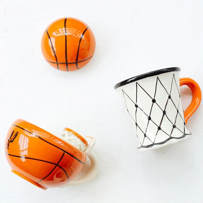 Ball shaped ceramic water cup funny tea cup Gift Tableware Etsy