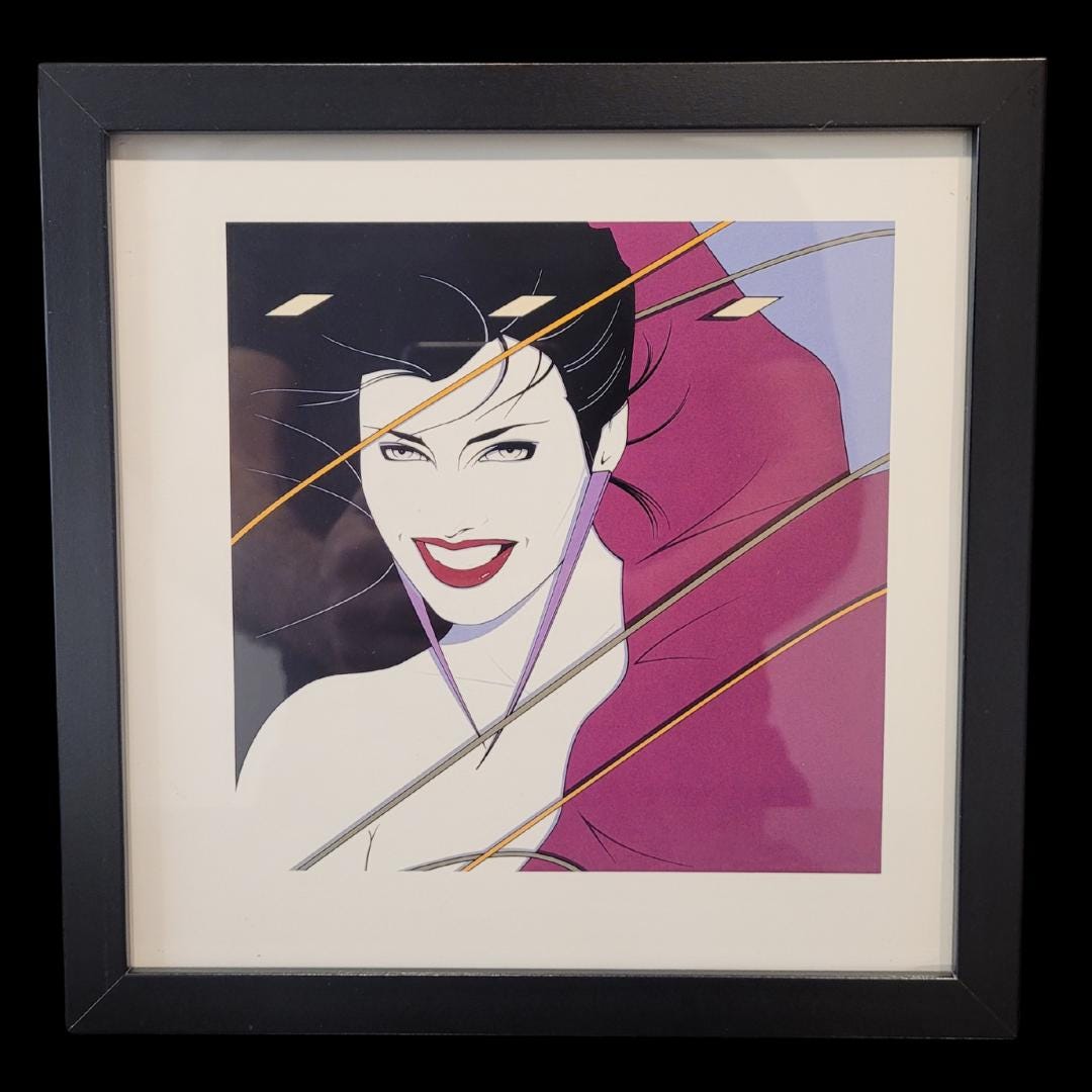 Patrick Nagel Prints - Etsy