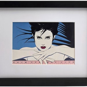 Vintage Framed Patrick Nagel - Etsy