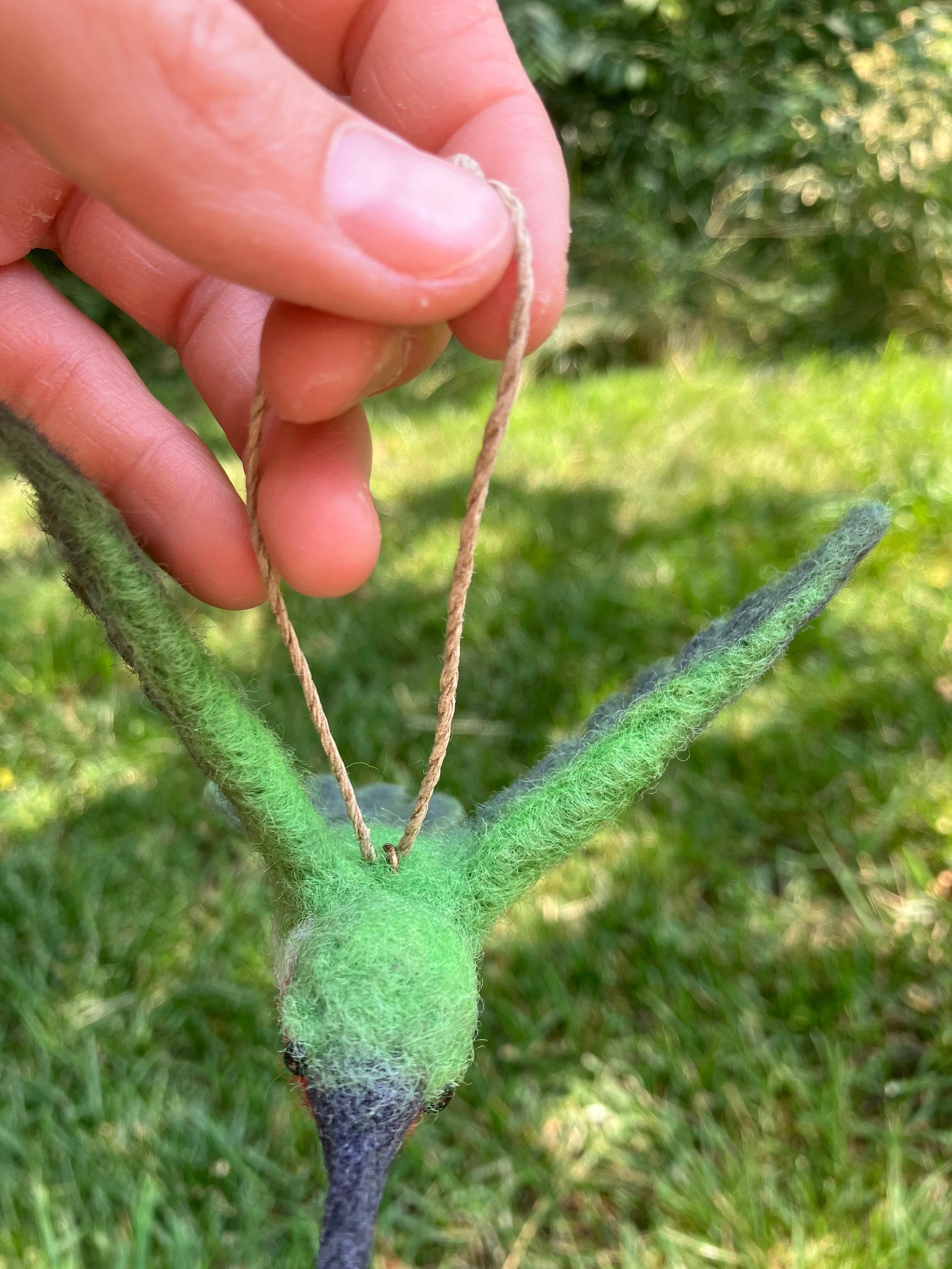 Felted Hummingbird Needle Felted Hummingbird| MADE TO ORDER | Bird | Mini | Gift | Plush ...
