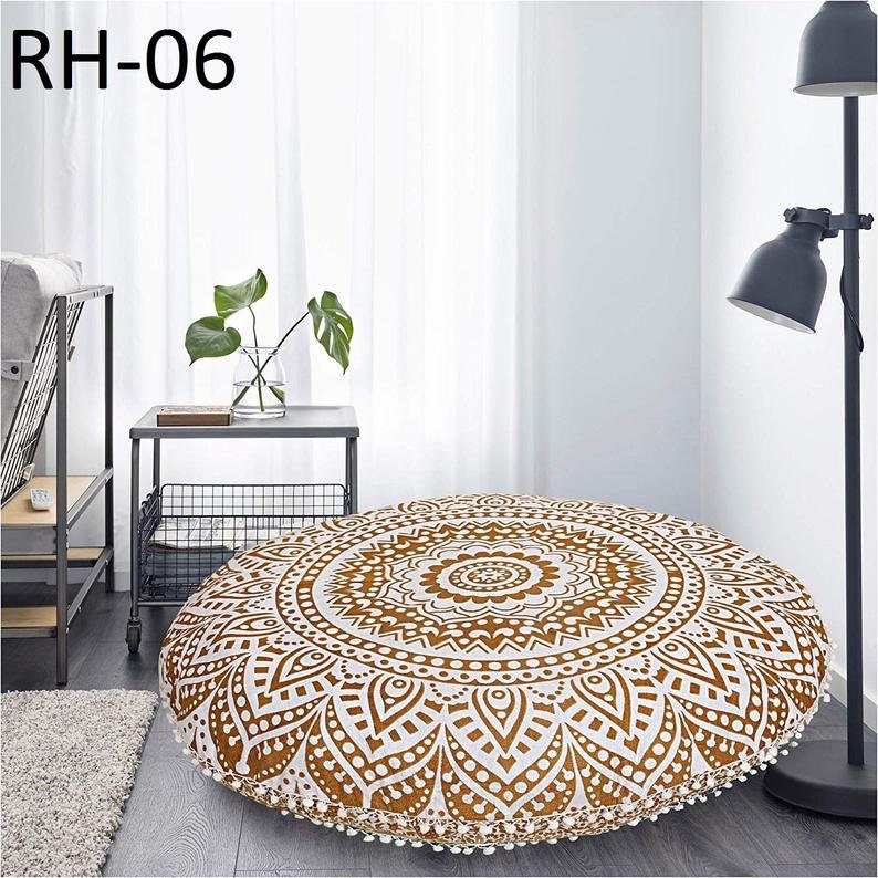 Almohada de piso cojín de piso meditación cojín Pufs piso | Etsy