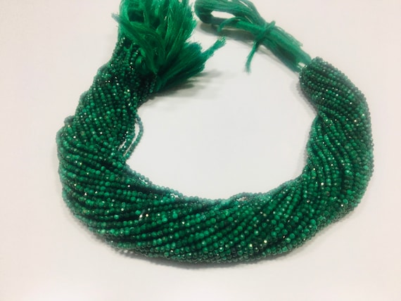 AAA Natural Malachite Semi Precious Gemstone Loose Beads for Jewelry Making Beads 12.5 Malachite Gemstone 2-2.5mm Micro Faceted Beads AAA Natural Malachite Semi Precious Gemstone Loose Beads for Jewelry Making Beads 12.5 Malachite Gemstone 2-2.5mm Micro Faceted Beads