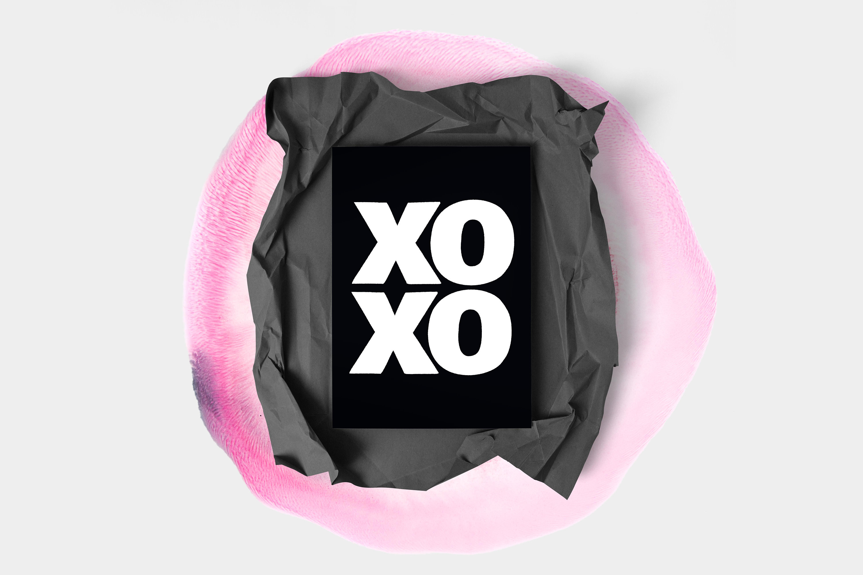 XOXO Wall Print Hugs and Kisses Wall Print Home Decor Quote Etsy