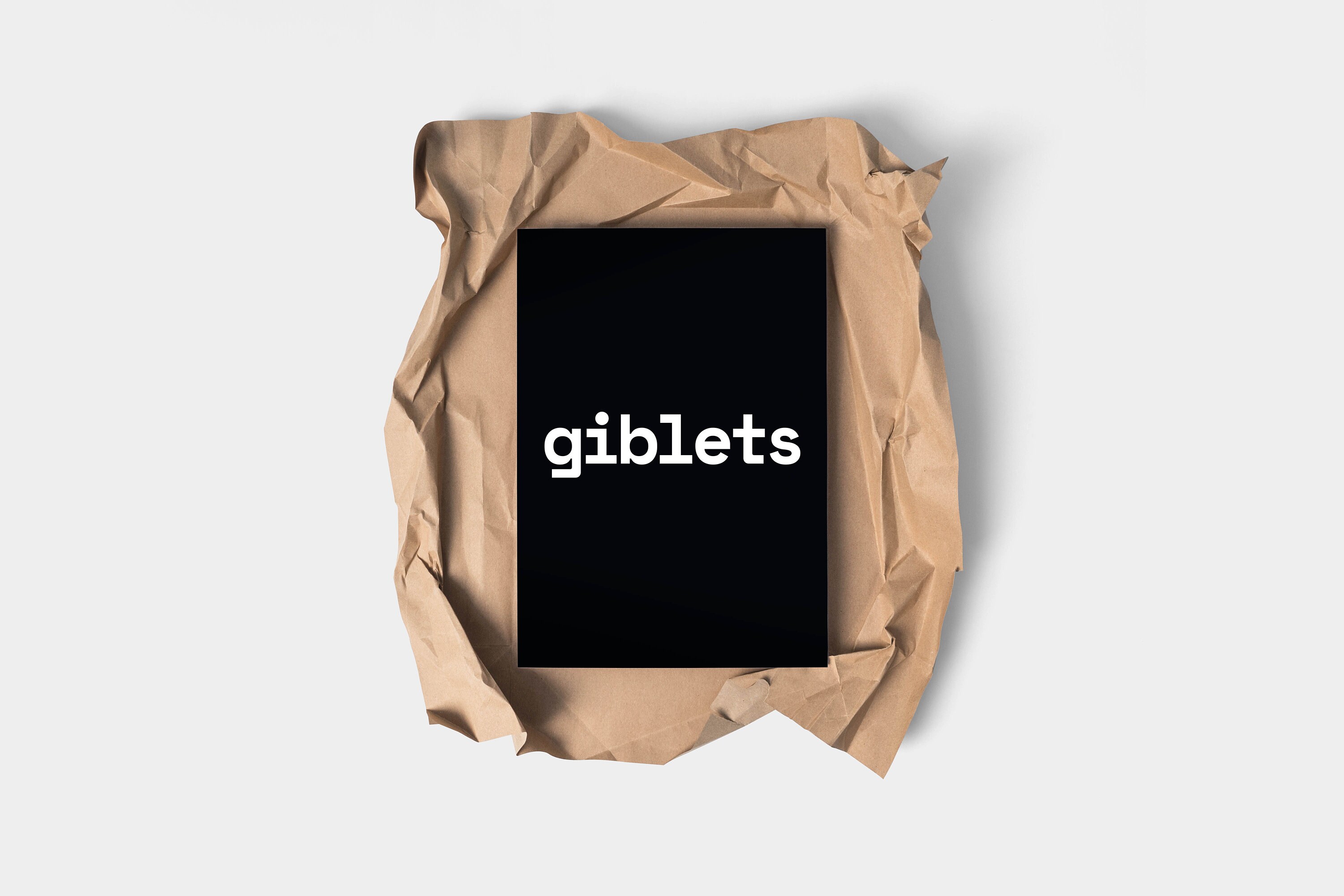 Giblets Giblets Word Hated Words Giblets Poster Art Etsy