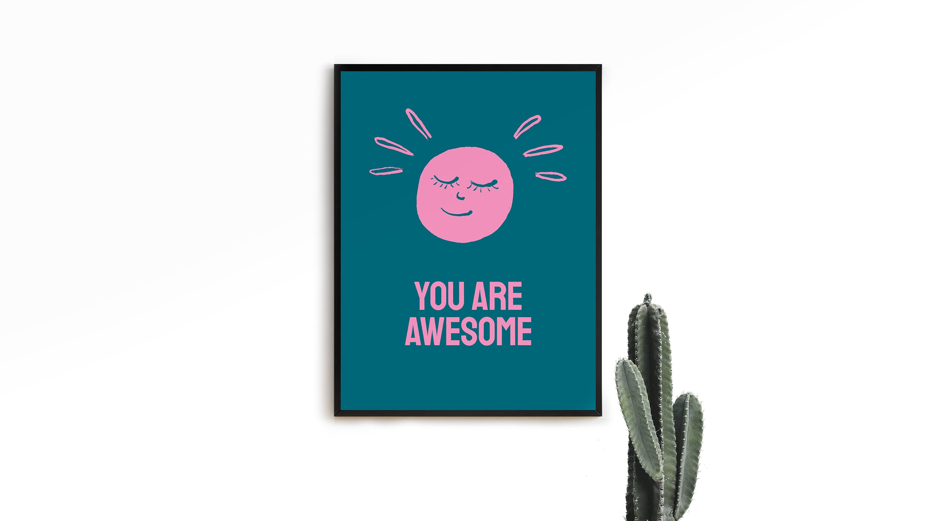 You Are Awesome Print, You're Awesome Poster, Printable Poster Decor