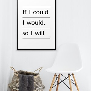 You Can Do It, Motivational Words, Inspirational Prints, Printable Wall Art, Home Decor, Typography Poster, Digital Download, Printables image 6