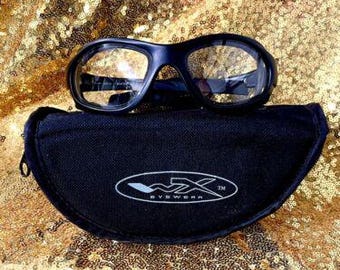 WIley X XL-1 Advanced Sports Sunglasses 291 Smoke Gray Matte Black Frame Glasses With Case