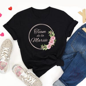Evj T-shirt,custom team bride tshirt, bridle t shirt, wedding matching t shirt, team bride tshirt, EVJF tshirt for bride team, team of bride