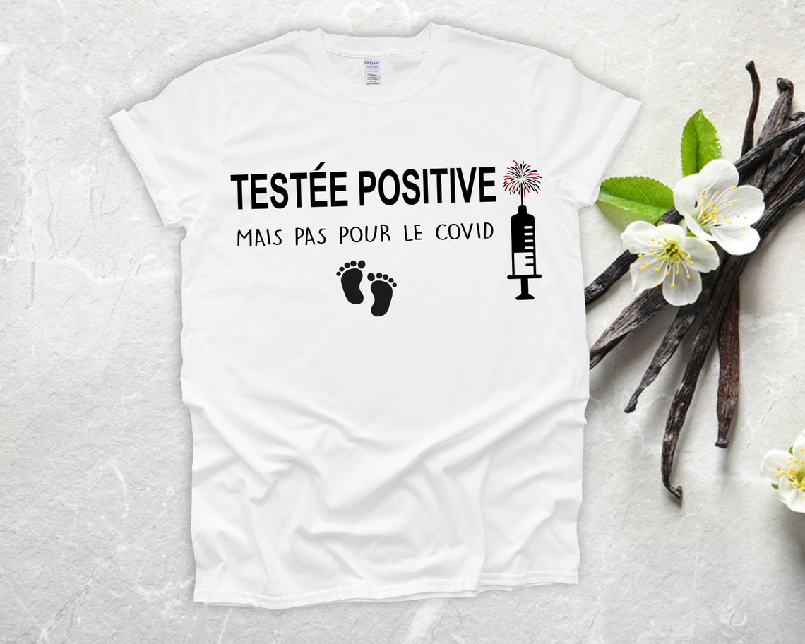 T-Shirt Grossesse "Bébé En Cours" - Cadeau Annonce Future Maman - 100% Coton - Humoristique