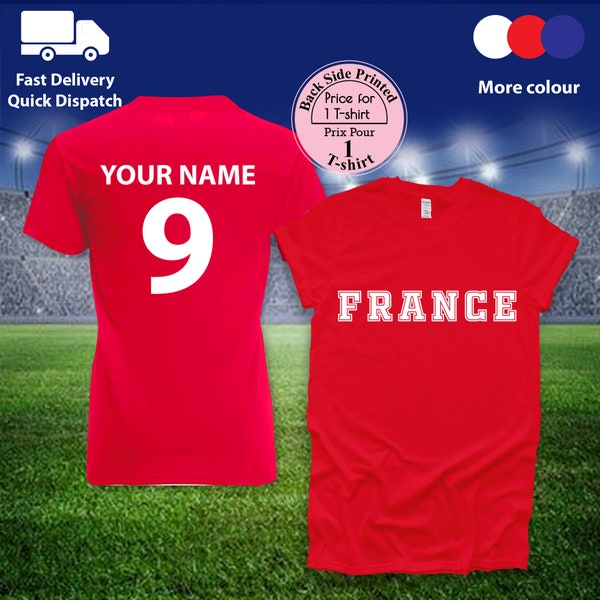 Fußball Tshirt, Euro 2021 T-Shirts, Le Fuß Tee Euro 2021, Geburtstag t-Shirt, Kinder, Geburtstagsgeschenke für Freunde, Retro-Unterstützer-Shirt, Frankreich