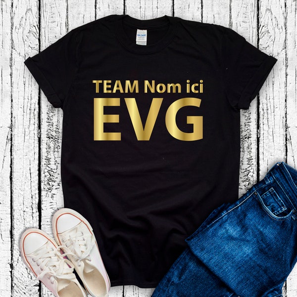 Evj T-shirt,custom team bride tshirt, bridle t shirt, wedding matching t shirt, team bride tshirt, EVJF tshirt for bride team, team of bride