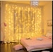 LED Curtain Fairy Lights Remote Controled, Christmas Garland Light, LED String Lights, Party, Garden, Indoor-Outdoor, Wedding Decor for Room