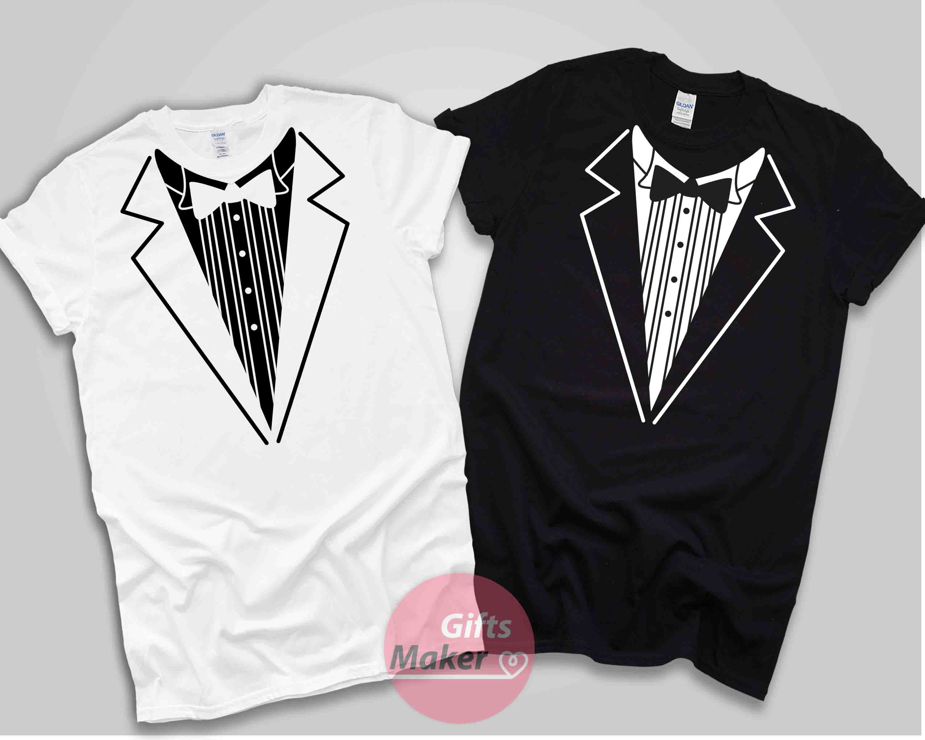 Tuxedo T-Shirt Skull Halloween Prom Bowtie Vintage' Unisex Baseball T-Shirt