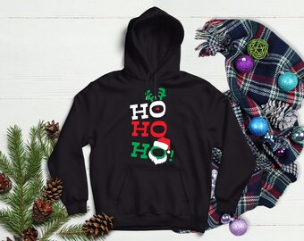 Santa Hoodie, Paar Love Hoodie, Grappige Koppels Hoodie, Bijpassende Hoodie, Geschenken voor paar, Valentijnscadeaus, Verjaardagscadeaus, Kerstcadeau