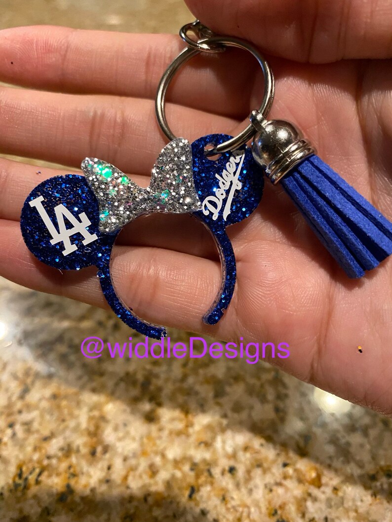 LA Dodgers Baseball Themed Disney Etsy