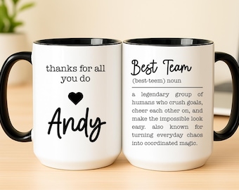 Best Team Ever Coffee Mug, Perfect Gift for Coworker (HC-DZ2045JJ)