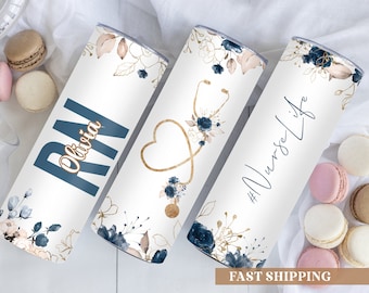 Registered Nurse Gift, Registered Nurse Tumbler, Nursing Graduation Gift, RN Gifts, RN Graduation Gift, RN tumbler, Rn Gifts Graduation