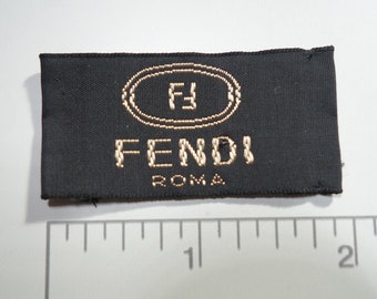 fendi label tag