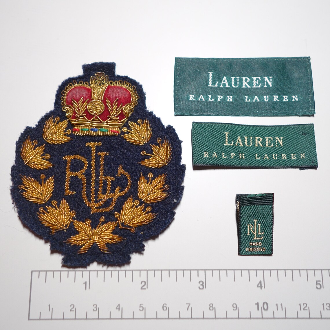 Ralph Lauren Étiquette Tag & Patch Etsy