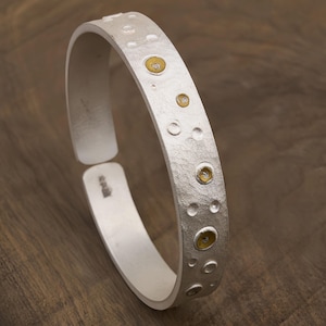 Pure Silver Bracelet Men,Handmade 999 Solid Silver Cuff,Personalized Jewelry,Custom Gift For Him/Husband/Boyfriend,Birthday Anniversary Gift