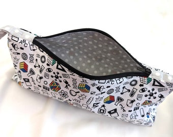 Pencil Case - Science Symbols