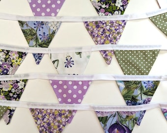 Bunting - Floral (c) (per metre)