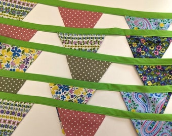 Bunting - Floral (b) (per metre)