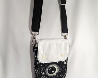 Crossbody Bag - Moon and Stars