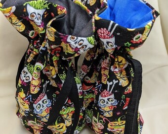 Cotton Draw String Bag - Sweet Ghouls