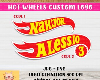 Hot Wheels Logo Etsy Hot Wheels Logo Etsy