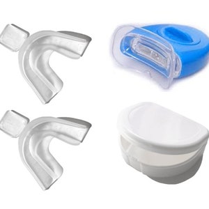 Lampe de blanchiment des dents avec plateaux et récipient de stockage