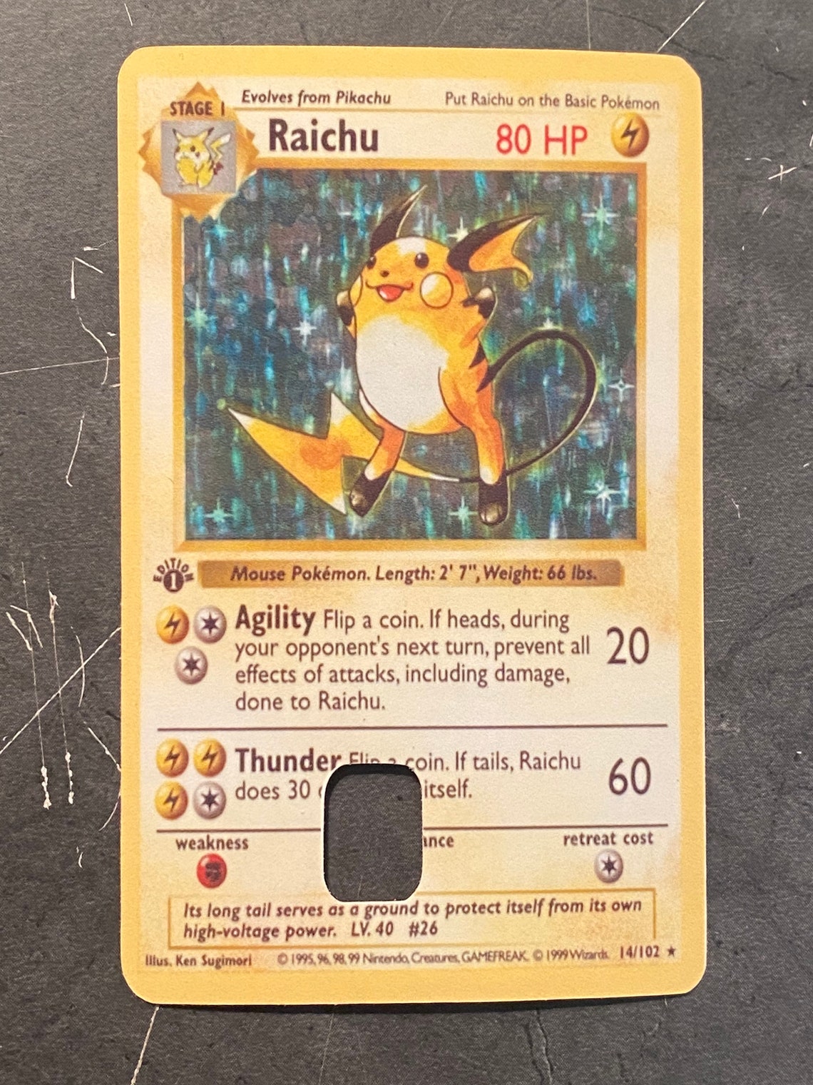 Pokemon Card Credit Card Skin More Choices Etsy