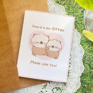 Es gibt keine Otter Mom Like You druckbare Grußkarte | Muttertagsgeschenk | Druckbare Grußkarte zum Muttertag | Digitale Download Karte