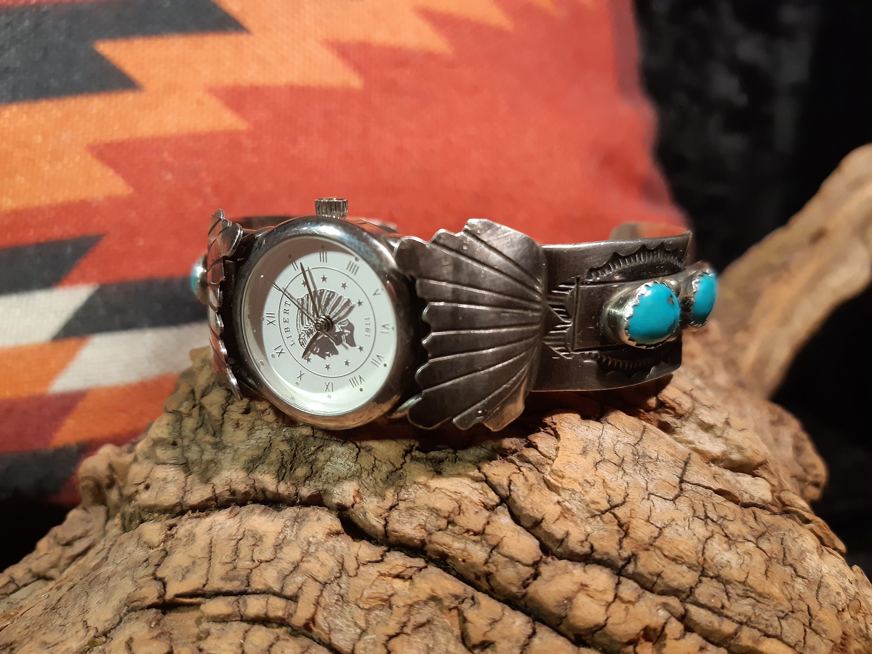 Navajo Mens Watches - Etsy UK