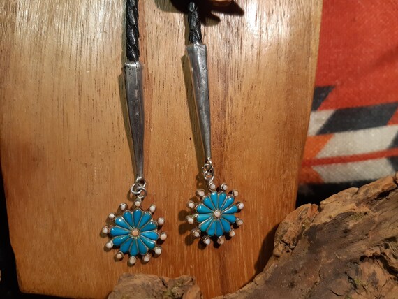 Large exceptional Bolo Tie, Eagle Dancer, Eddie B… - image 8