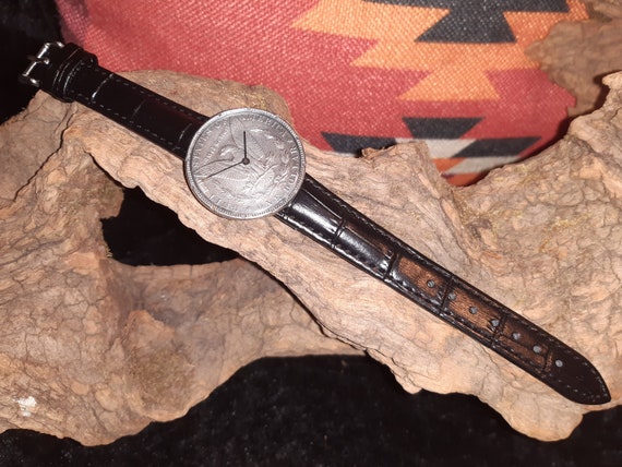 Montre Mécanique Homme Vintage Dollar - À Réparer/Nettoyer, Pièce Rare De Collection