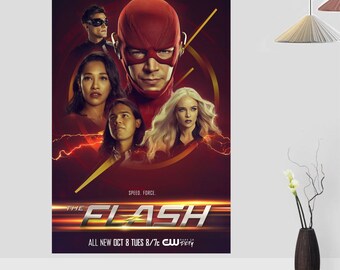The Flash Poster Etsy