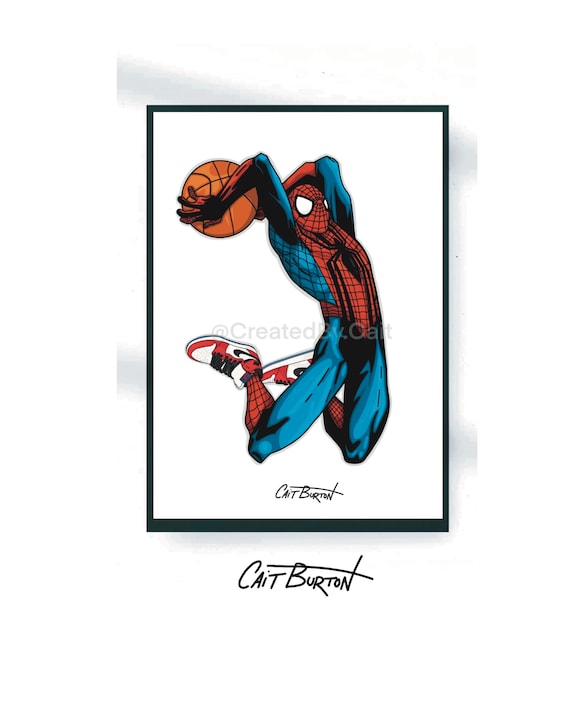 Jordan 1 Basketball Sneaker Poster 