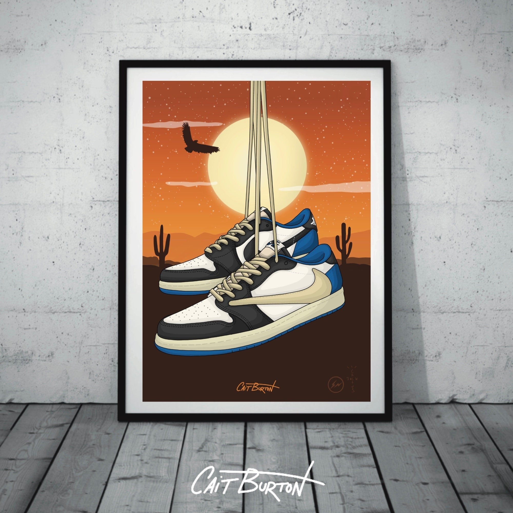 A3 Sneaker Poster Jordan 1 Travis Scott Fragment - Etsy Denmark A3 Sneaker Poster Jordan 1 Travis Scott Fragment - Etsy Denmark