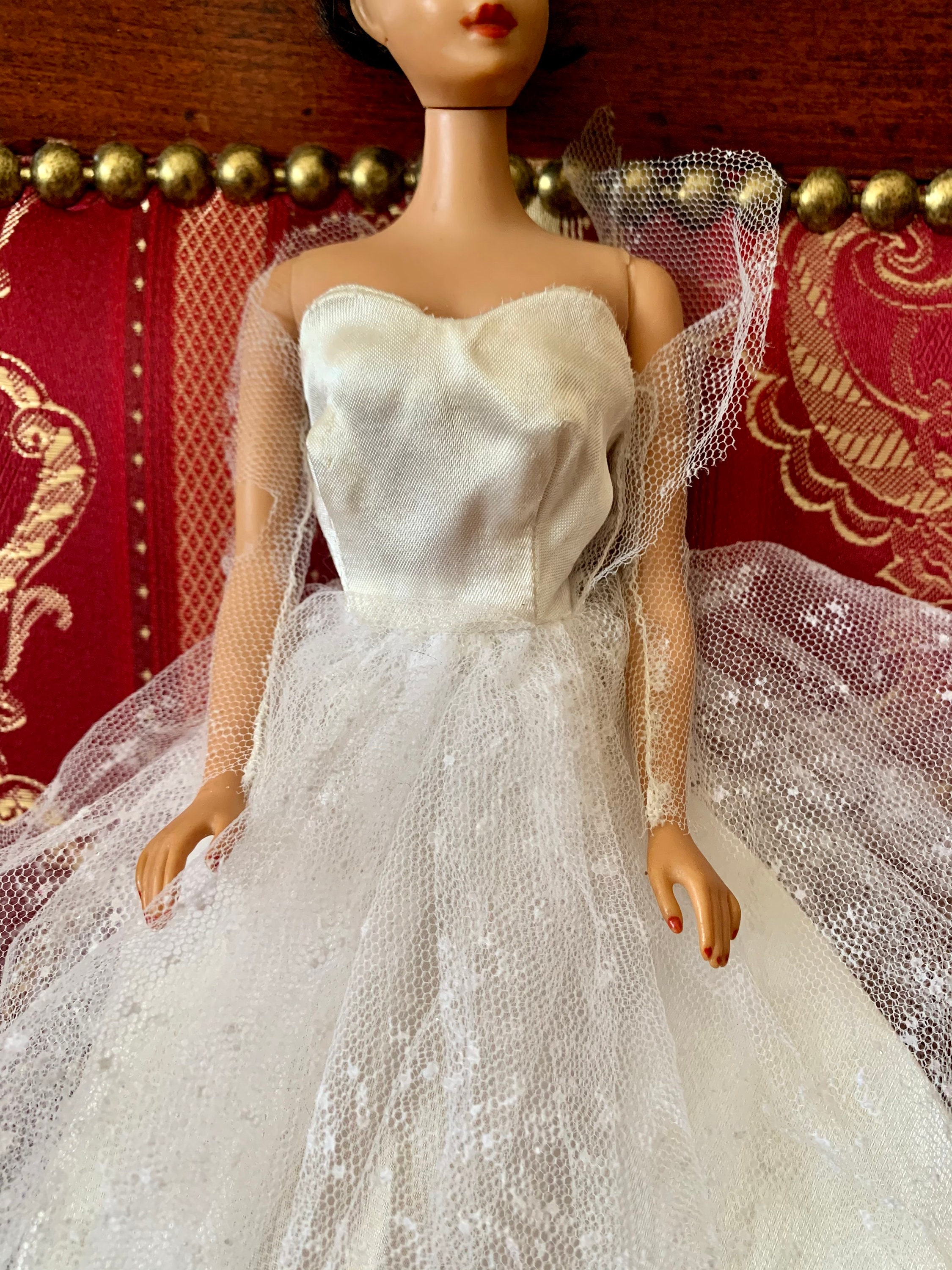 Vintage Barbie Wedding Day Set 972, Dress Only 1959-1962, Bodice Partly  Missing, Still a Very Nice Old Piece, 1960s, Mattel -  Canada