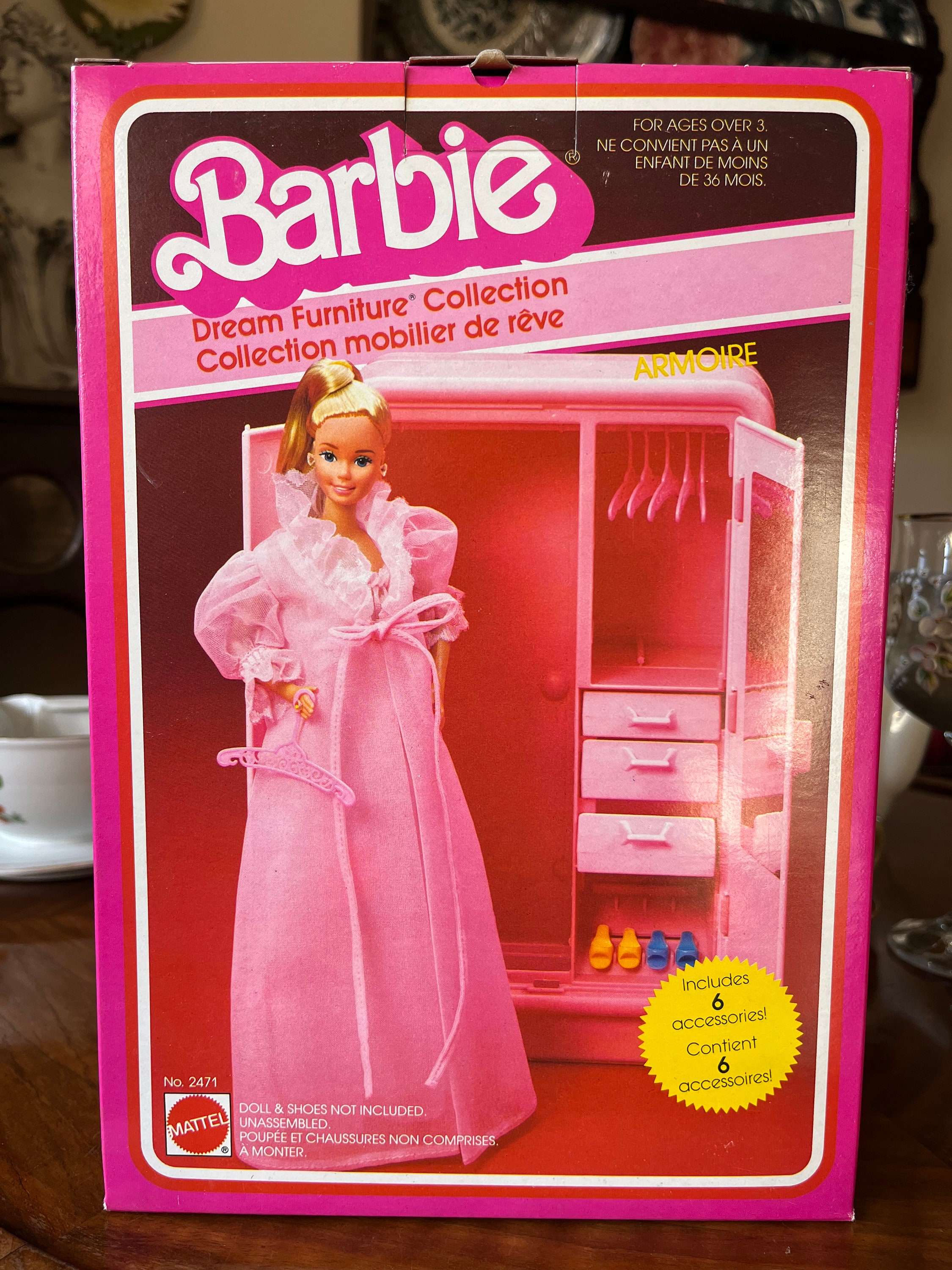 Achetez au meilleur prix - Ensemble Mobilier Barbie Vintage - 80's