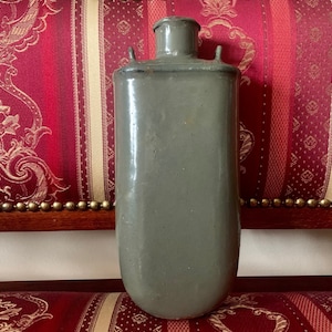 Original WW II WKII Ungarn Kolben Wasser Flasche Kantine Eisen 1/2 L