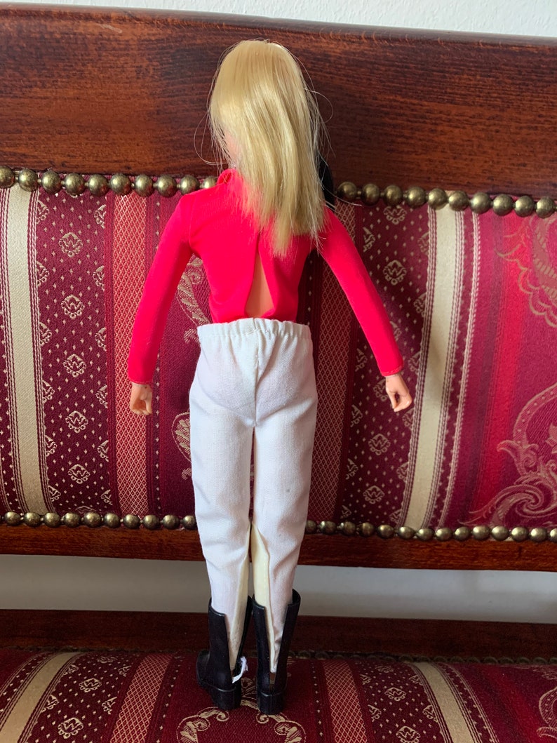 Vintage Equestrienne Barbie Doll Mattel 1977 9900, With Busy Hands
