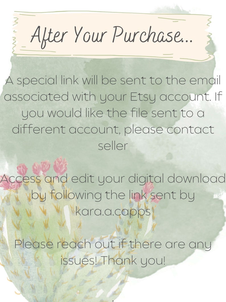 Close-up of Instructions for after purchase