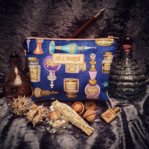 Necessaire "The Poison Bag" - Täschchen, Kosmetiktasche mit Zaubertrank-Motiven
