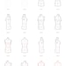 Women's Fashion Design Vector Mannequin Template | A4 Printable High ...